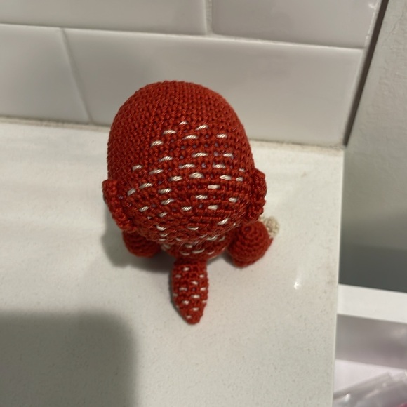 Handcrafted Tyrannosaurus Rex T-Rex Dinosaur Decor Amigurui Crochet Figure Toy - Picture 5 of 12